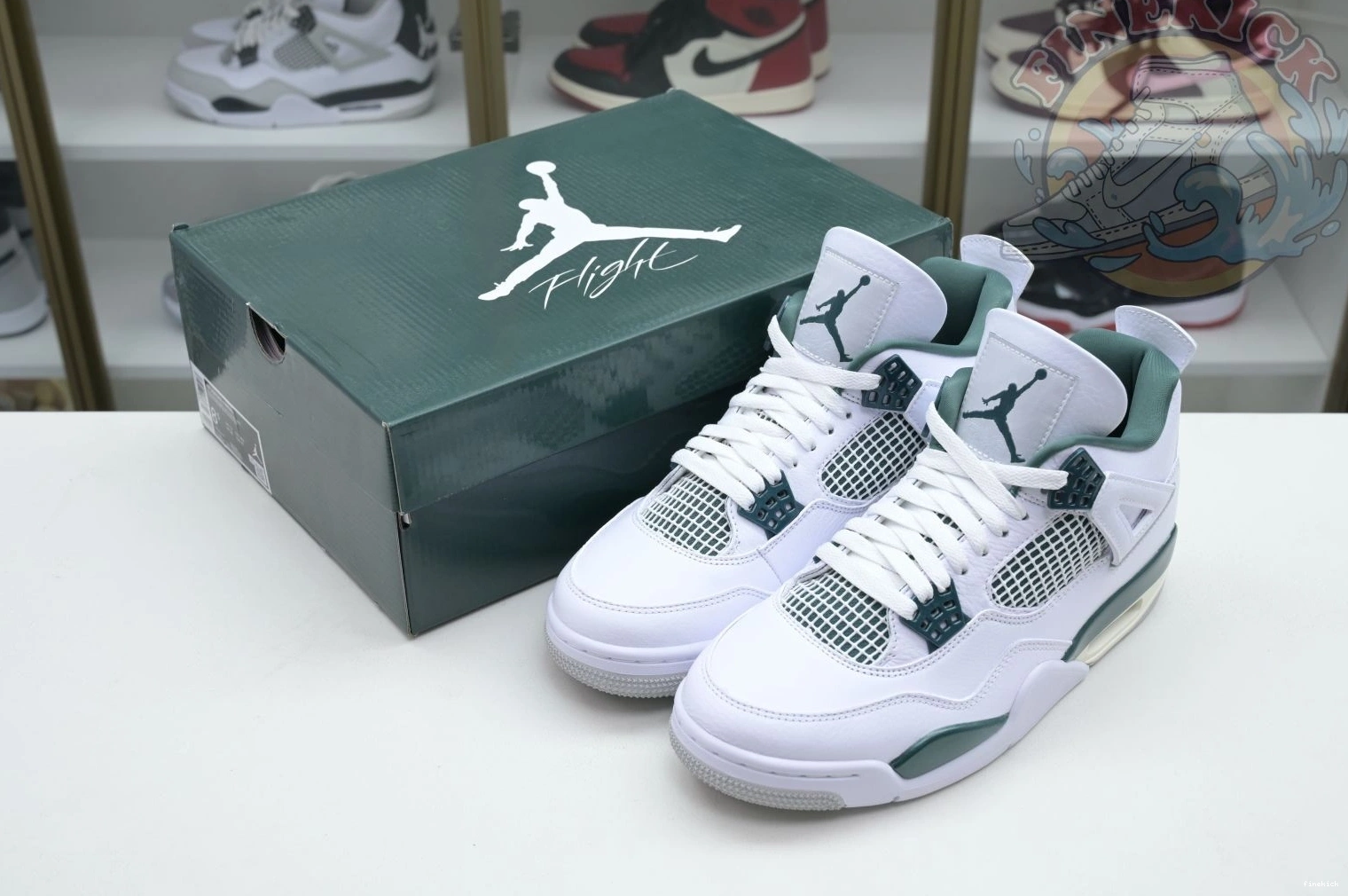 Air Oxidized 4 Jordan Green 0226